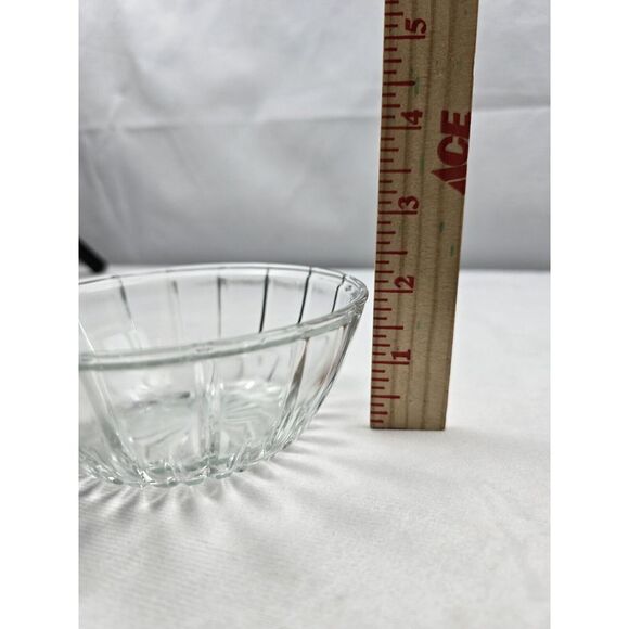 Vintage CLEAR CUT GLASS LIDDED Compote Trinket CANDY DISH - Picture 7 of 16